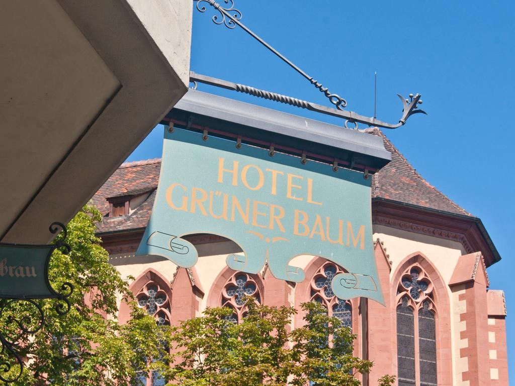 Hotel Gruner Baum Wurzburg Luaran gambar